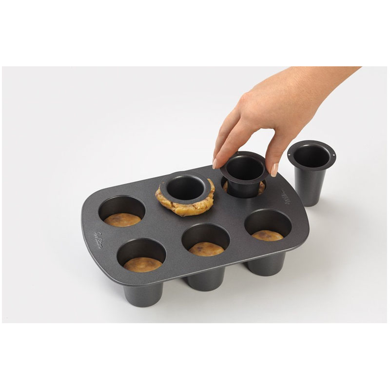 Wilton Cookie Shot Glass Pan Set - 6 Cavity Molds